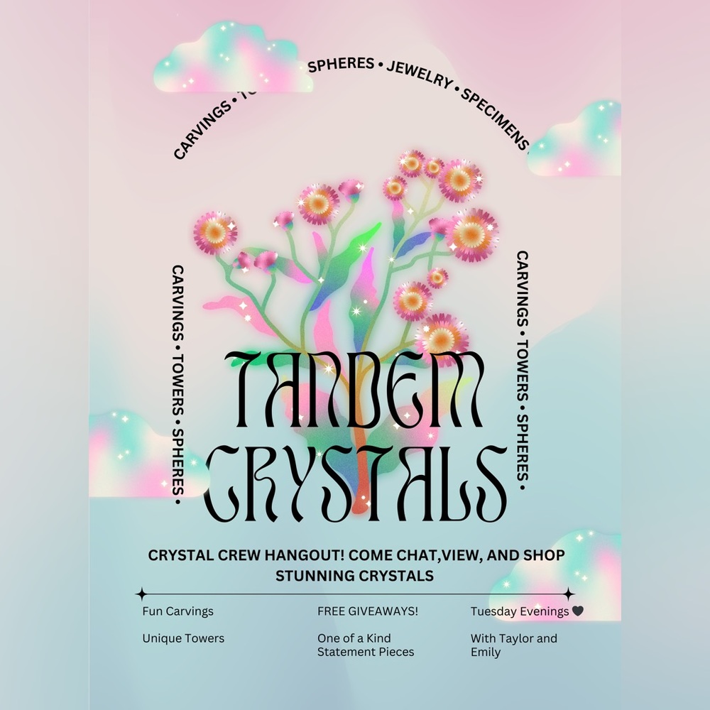 CRYSTAL SHOWS WITH TANDEM CRYSTALS